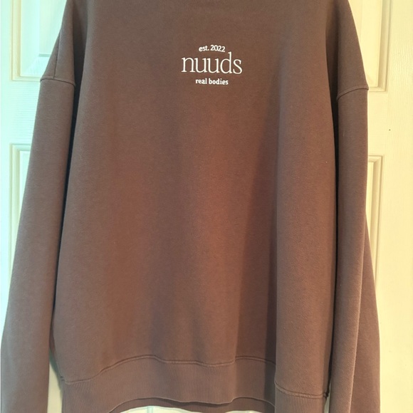 Nuuds Coffee Crewneck Sweater - Picture 1 of 2